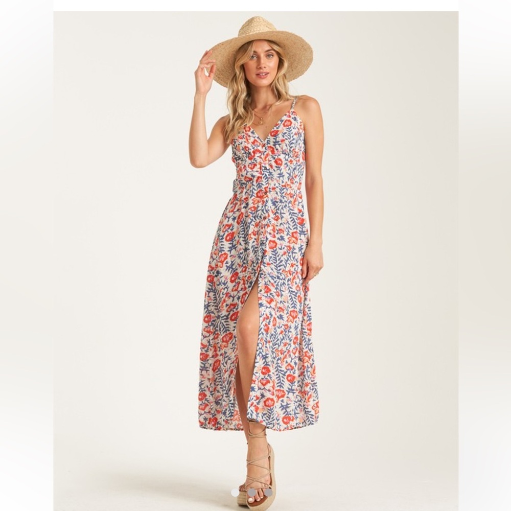 NWOT Billabong sugared life midi dress